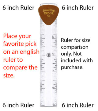 blue chip tad 3r 40 flat banjo pick