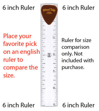 blue chip td 40 flat banjo pick