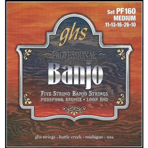 ghs banjo strings pf 160