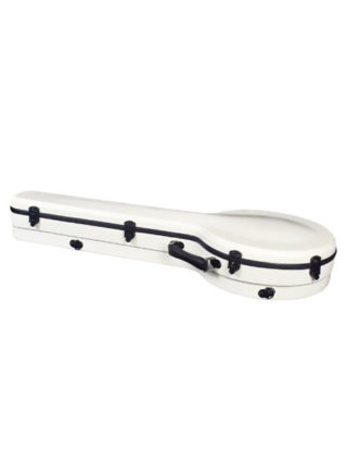 New-Superior-CF-1530W-Fiberglass-Resonator-Banjo-white-case