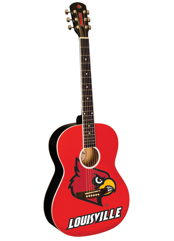 University Of Louisville Acoustic Guitar