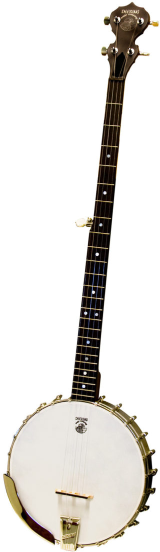 deering boston long neck banjo