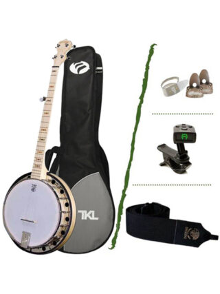 goodtime bluegrass by deering banjo beginner starter pack