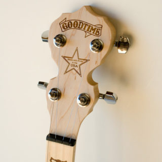 goodtime fretless scooped openback banjo