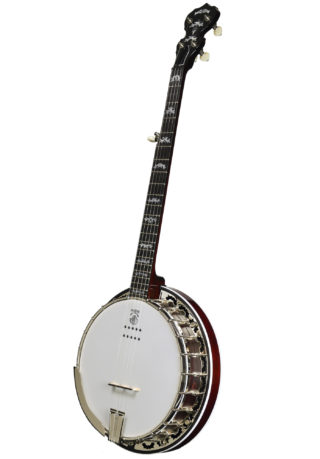 deering eagle ii acoustic electric banjo