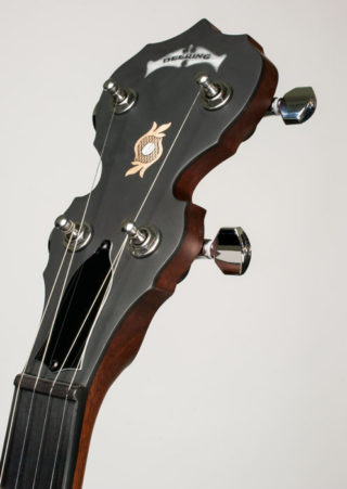 left handed deering boston 5 string banjo