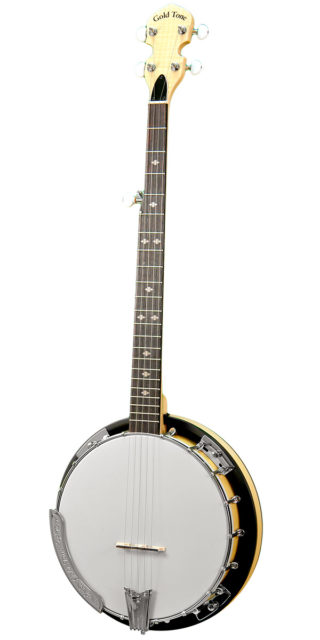 gold tone cc-100rw resonator wide fingerboard banjo