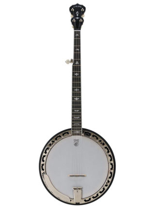 deering white lotus banjo