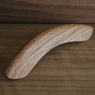 white oak deering wooden banjo armrest