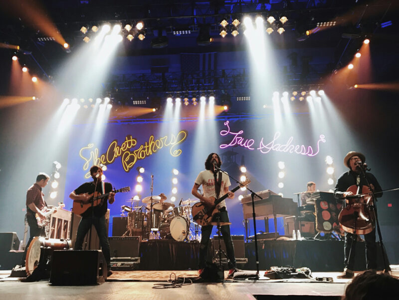 avett brothers performing