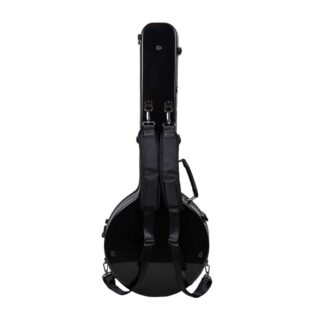 crossrock fiberglass resonator banjo case black CRF2023BJ
