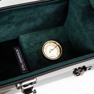 crossrock fiberglass resonator banjo case black CRF2023BJ