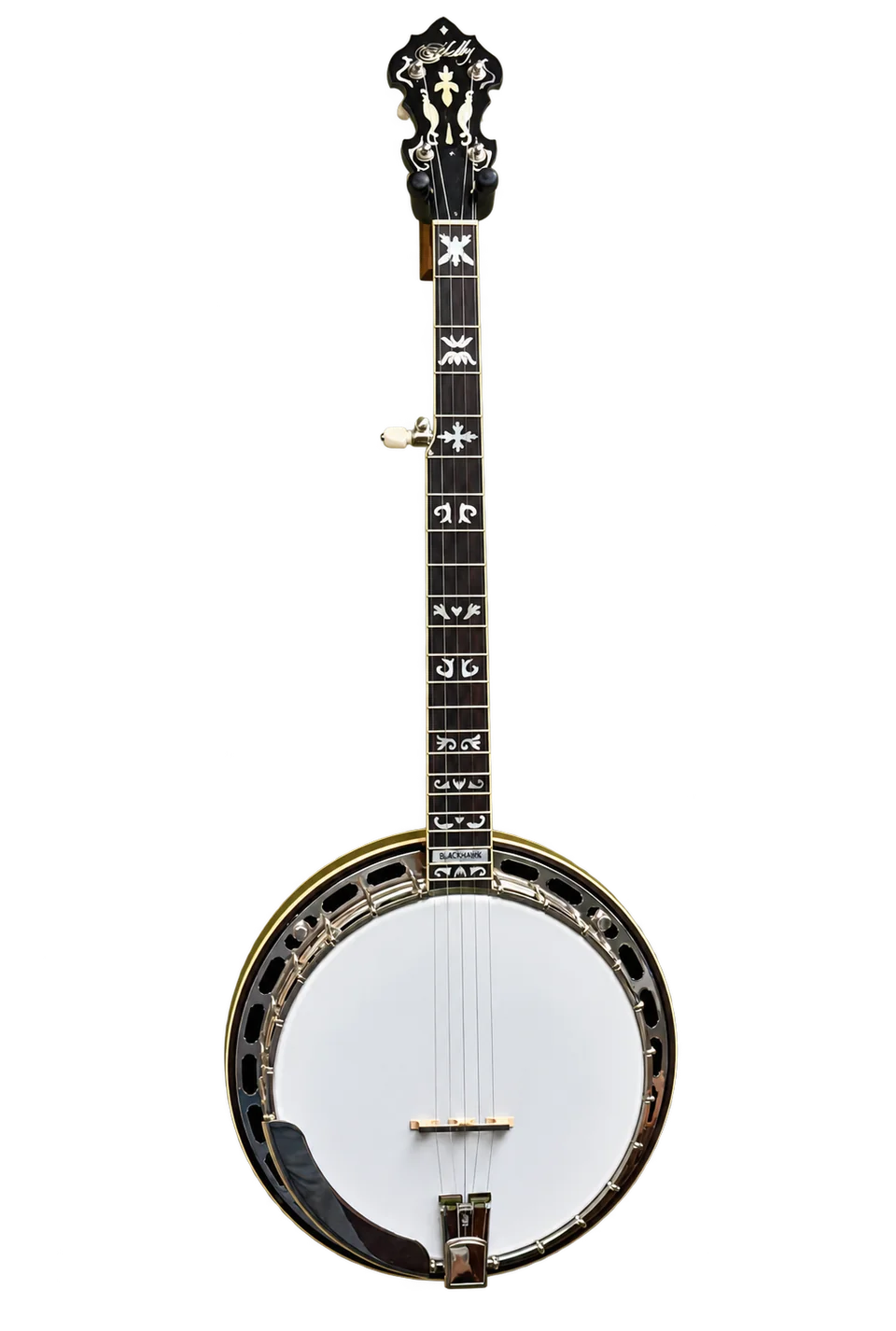 Shelby Blackhawk banjo, full instrument, nickel hardware